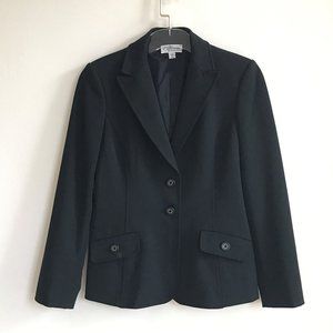 Vintage St. John Sport Black Jacket Blazer Small P